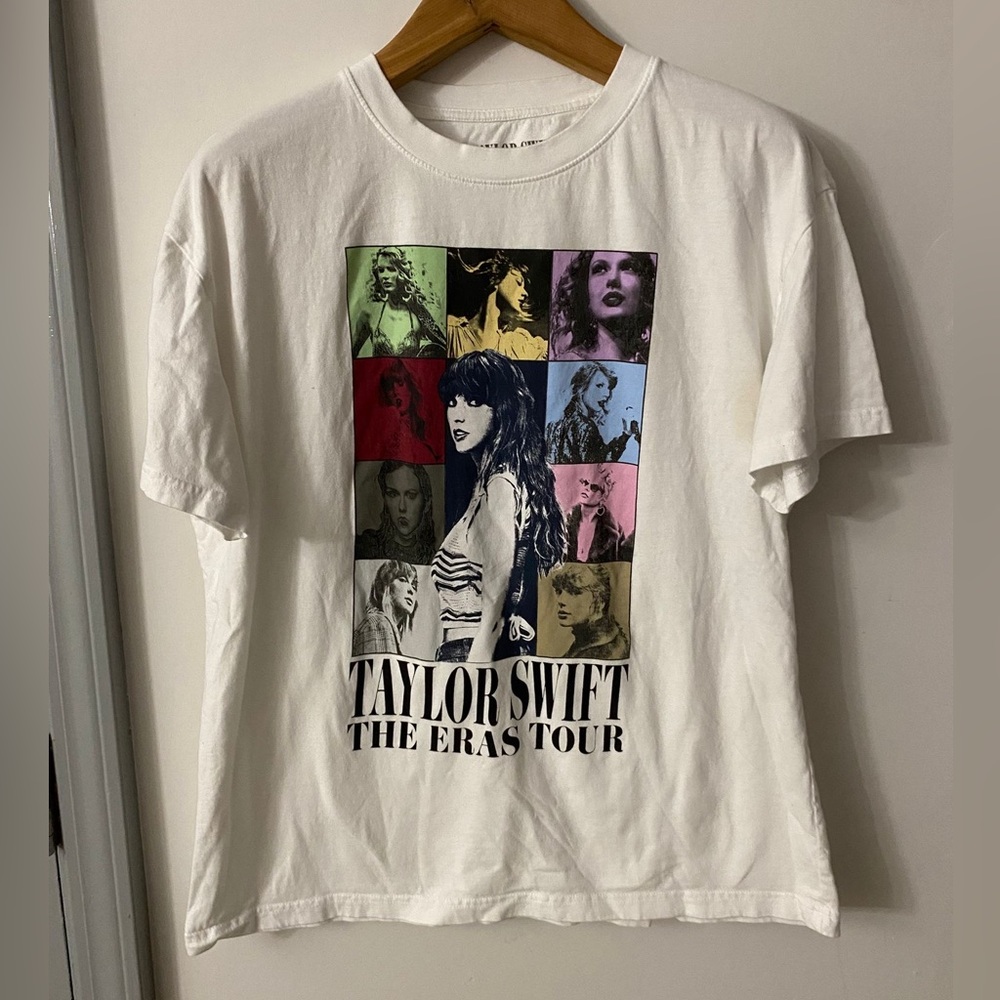 Taylor Swift The Eras Tour Multicolor Graphic Tee